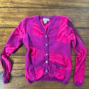 Burberry Girls Cardigan Sweater